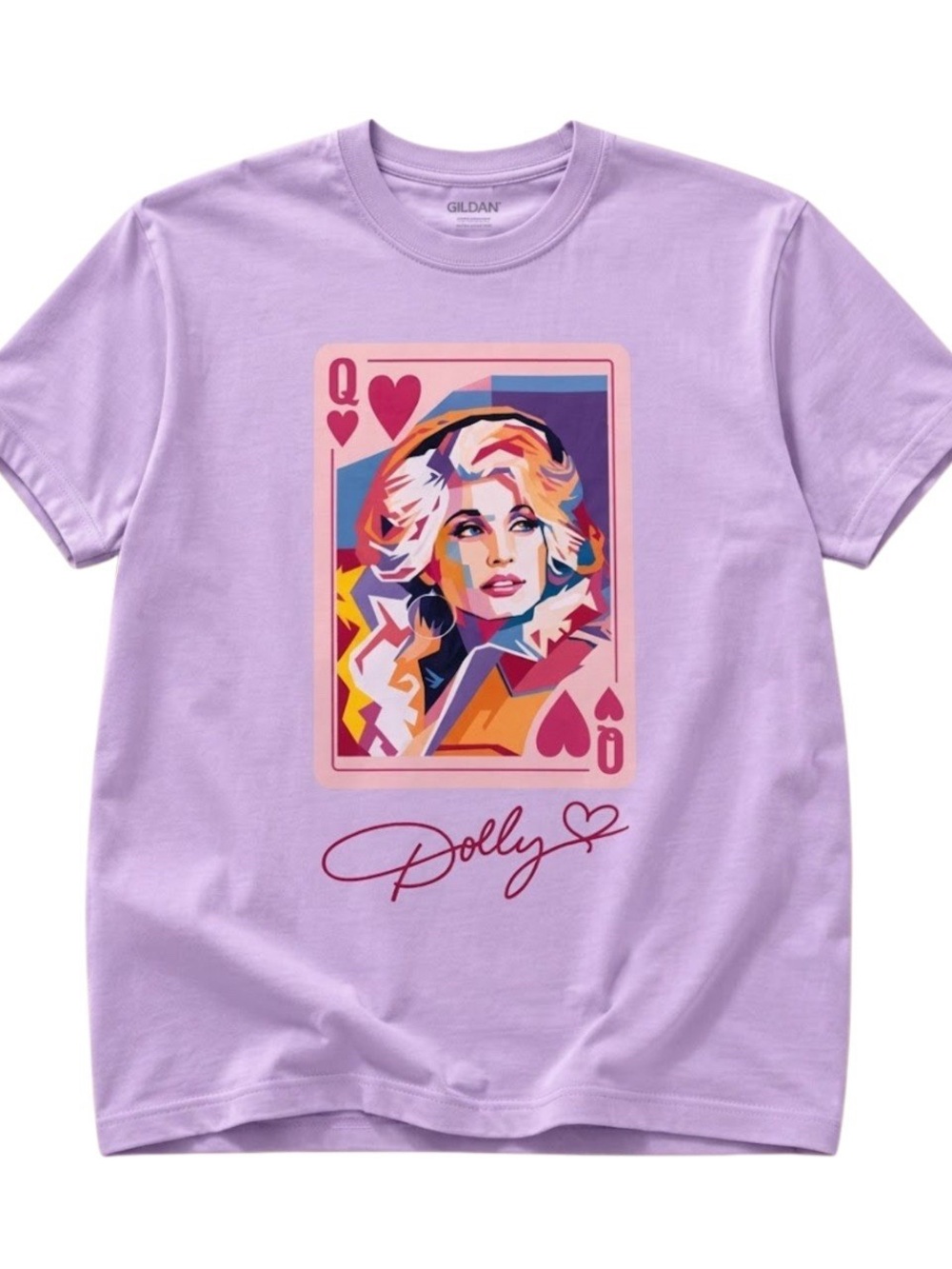 Dolly Parton Queen Of Heart Graphic T-shirt